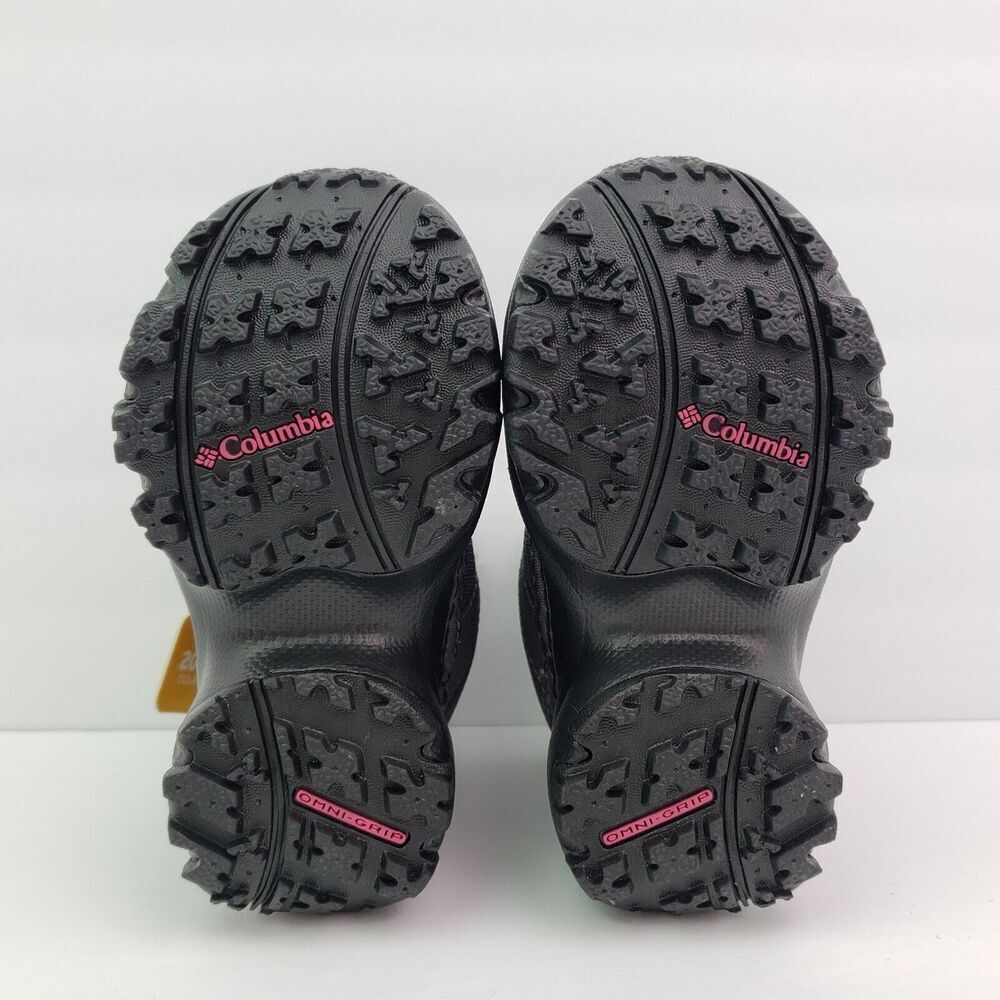 Never worn Columbia Gray and Pink Kids Winter Boots - Picture 8 of 14